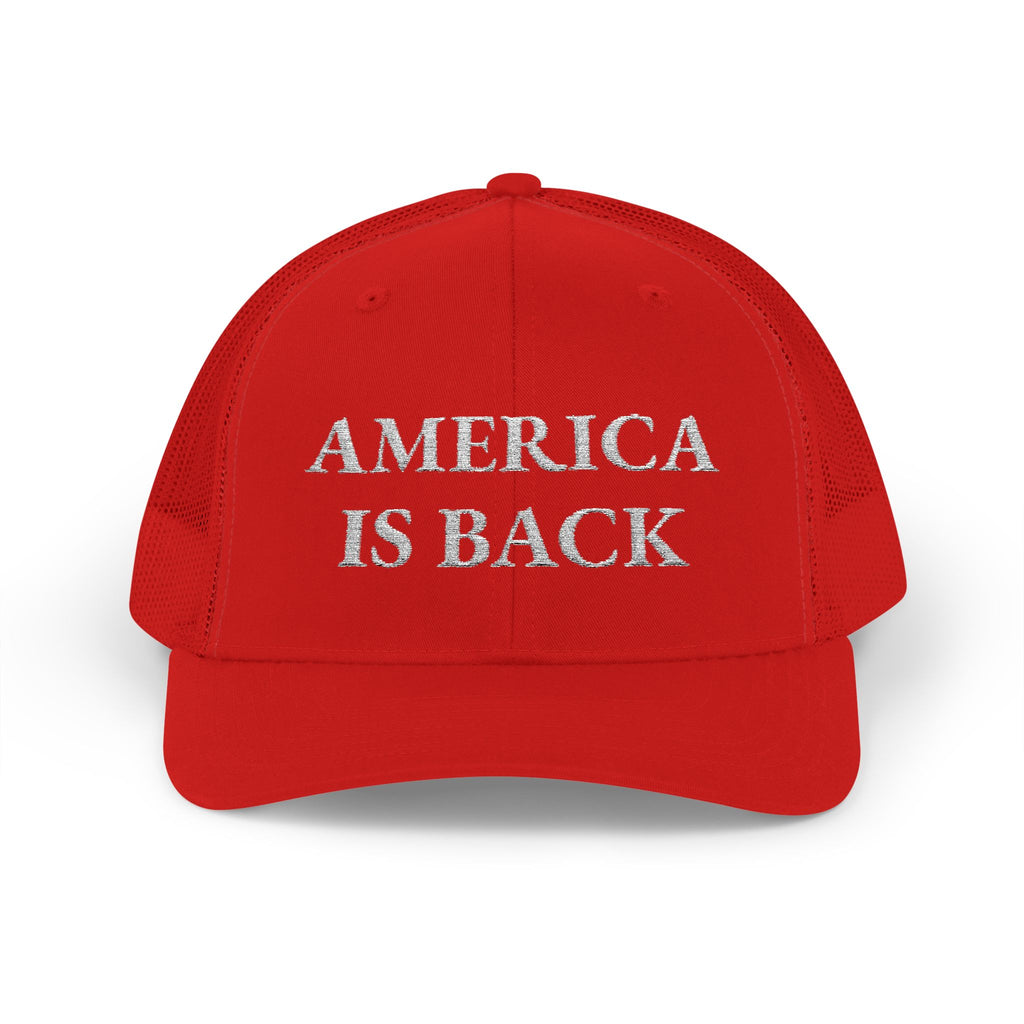 AMERICA IS BACK Trucker Hat